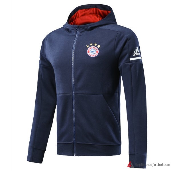 Sudaderas Con Capucha Bayern Munich Niño 2017-2018 Azul